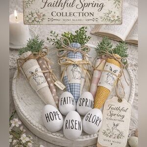 Faithful Spring Collection Decor Set